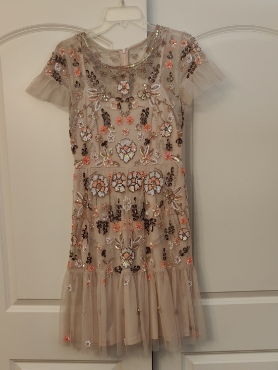 Gianni Bini Dresses & Skirts - GIANNI BINI Penny Round Floral Beaded Cocktail Dress 2